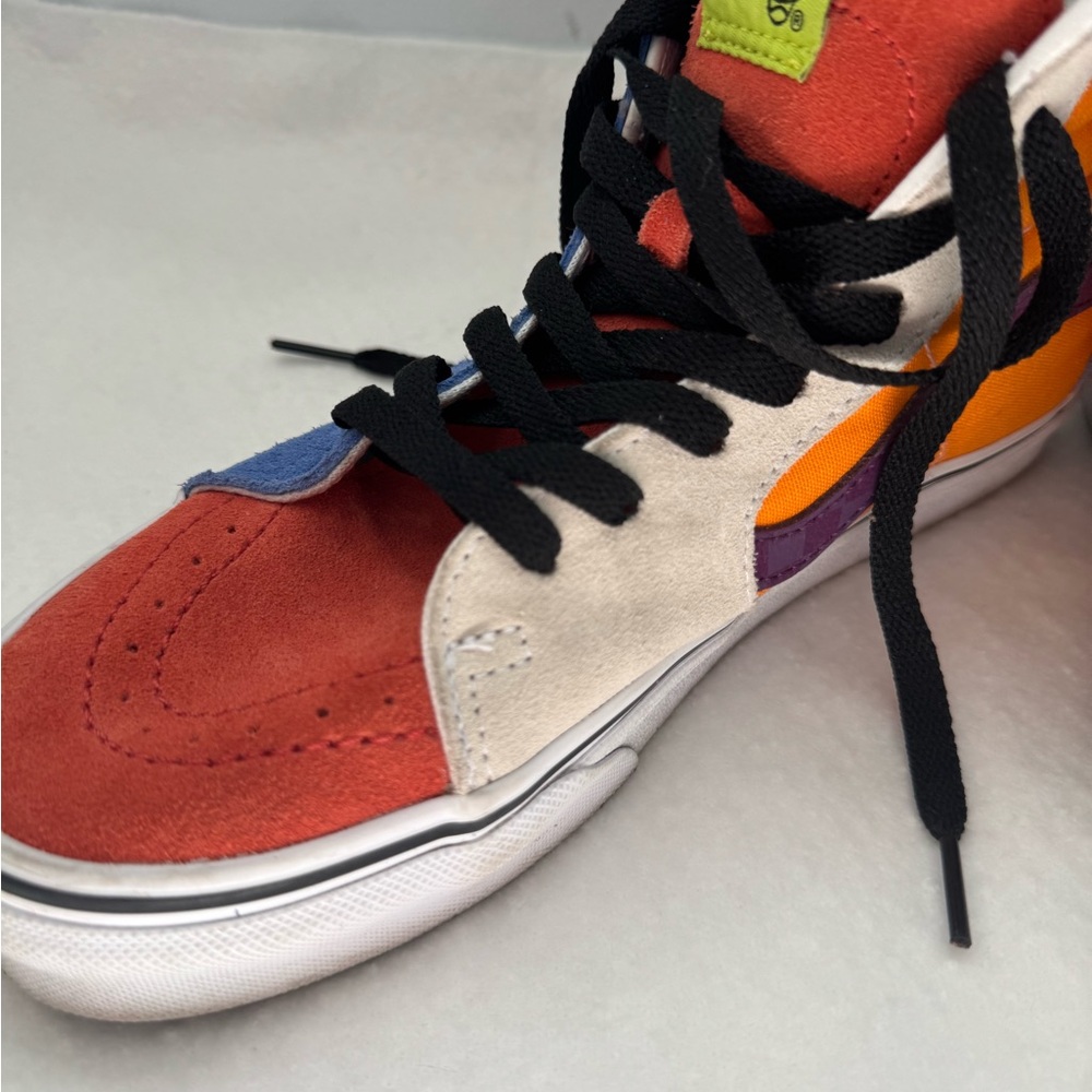 Vans High-Top Off the Wall Sneakers Women’s 8, Men’s 6.5 - Picture 3 of 15